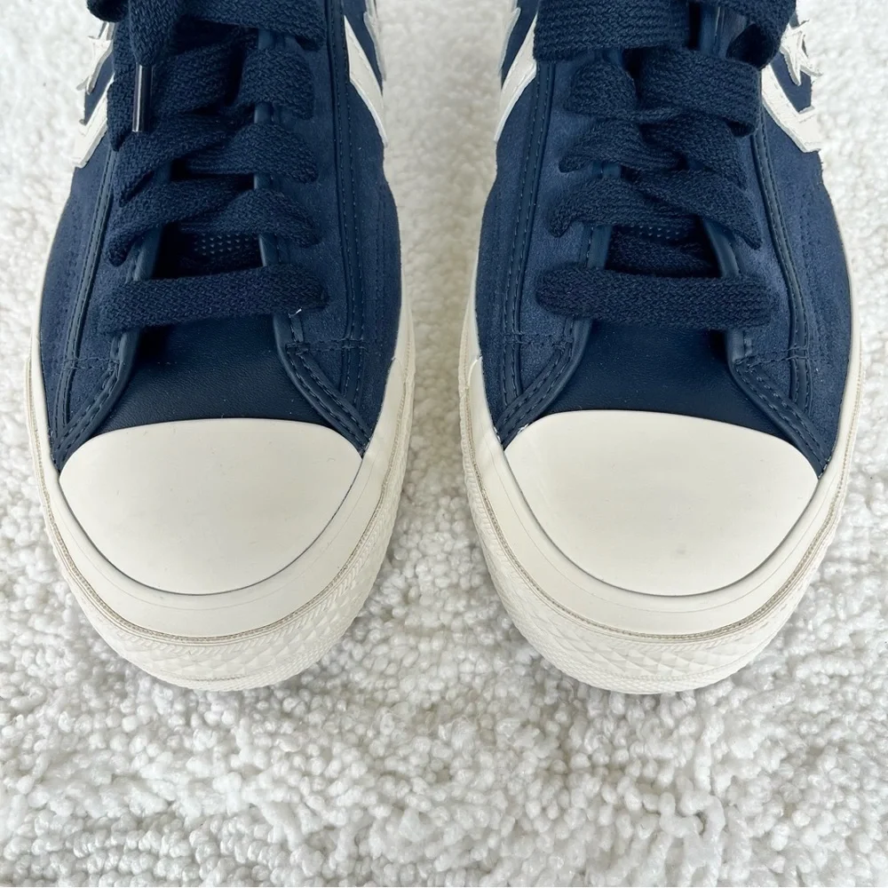 Converse Unisex Star Player 76 Ox Navy White Sneakers Men 10 Women 11.5 A11533C - Picture 3 of 12